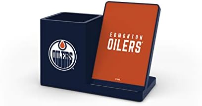 SOAR NHL Wireless Charging Station and Desk Organizer – Premium Qi Fast Charger with Team Logo for Sports Fans, Sleek Accessory Holder for a Tidy Workspace, Perfect for Phones and Essentials