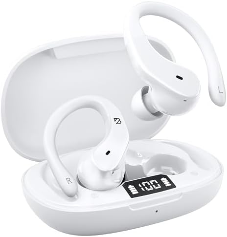 Back Bay Audio Runner’s Wireless Earbuds – Cutting-Edge Bluetooth Sports Headphones with Immersive Deep Bass, Ergonomic Comfort, and IPX7 Waterproofing for Dynamic Athletes – Ideal for Running, Gym Sessions, and Intense Workouts – 2025 Model Featuring Enhanced Connectivity and Up to 8 Hours of Continuous Playtime