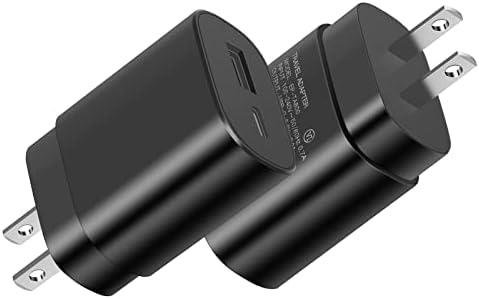 Rapid Charge Duo: 25 W Type C Fast Charger 2-Pack for Samsung Galaxy Devices – Ultra-Fast USB C Wall Adapters with Dual Port Efficiency and Advanced Safety Features for Home, Office, and Travel Use