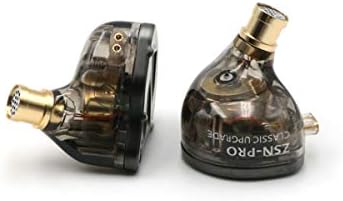 Elevate Your Listening Experience with Linsoul KZ ZSN Pro Dual Driver In-Ear Monitors – Premium 1 BA + 1 DD Hybrid Earbuds with Durable Zinc Alloy Design and Detachable 2-Pin Cable for Hi-Fi Sound Quality and Enhanced Device Compatibility, Perfect for Audiophiles and Casual Listeners Alike