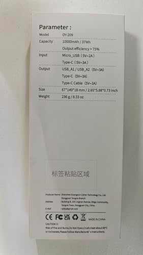 Ultra-Slim 10000 m Ah Power Bank with Integrated High-Speed Charging Cable – Ultimate Portable Charger for i Phone 15/14/13 & Galaxy S23/22 – Multi-Device Support with 4 Outputs & LED Battery Indicator – Perfect for On-the-Go Power Needs