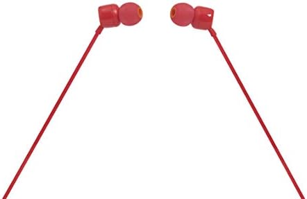 JBL TUNE 110 In-Ear Headphones – Pure Bass Sound with Tangle-Free Design and One-Button Control – Perfect for Music Lovers on the Go – Lightweight Comfort for Daily Use and Extended Listening Sessions – Compatible with Multiple Devices – Ideal for Commutes, Workouts, and Relaxation