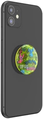 Stylish Lilo & Stitch Pop Socket Grip with Kickstand – Versatile One-Handed Phone Holder for Seamless Use and Enhanced Compatibility across Devices – Effortless Style and Functionality in a Durable Accessory for i Phone, Samsung, and More – Perfect for Wireless Charging and Swappable Designs – Ideal Anti-Drop Solution for Everyday Convenience