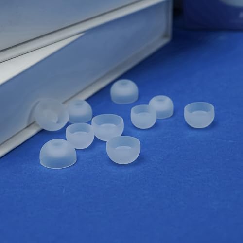 Elevate Your Audio Experience with Hi Fi Go Divinus Velvet Eartips – Comfort-Driven Deep Insertion Design for TWS Earbuds (3 mm-5 mm Nozzles, Size S, 3 Pairs) – Premium Velvet Material Enhances Sound Isolation and Stability for Active Lifestyles