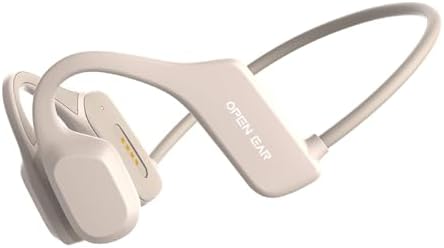 Revolutionary Bone Conduction Wireless Sport Earbuds – Open Ear Design for Enhanced Awareness and Comfort – Sweatproof Bluetooth 5.2 Headphones for Running, Gym, and Hands-Free Calls – Lightweight Ergonomic Fit for Active Lifestyles – Waterproof Technology for Ultimate Durability and Performance