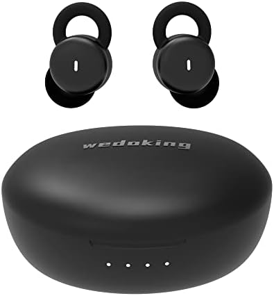 Ultimate Sleep Enhancer: Ultra-Comfort Bluetooth Earbuds for Side Sleepers – Advanced Noise-Cancellation for Snoring Relief and Restorative Sleep – Discreet, Lightweight Design for Uninterrupted Nighttime Bliss