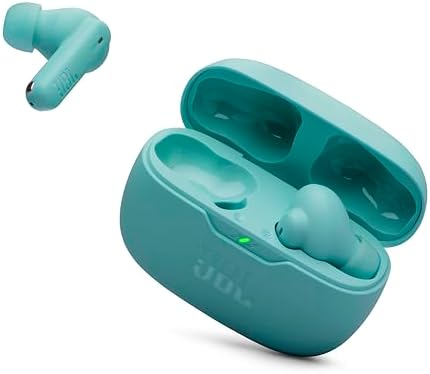 JBL Vibe Beam 2 True Wireless Earbuds – Superior Noise Cancelling with Adaptive Smart Ambient Tech for Immersive Pure Bass Sound, 40-Hour Battery Life, IP54 Water & Dust Resistant, Four-Microphone Clarity – Ideal Audio Solution for Music Enthusiasts and Professionals Seeking Unmatched Sound Quality