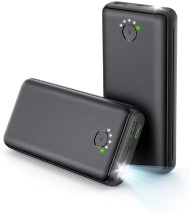 High-Capacity 40000 m Ah Portable Power Bank – 22.5 W Fast Charging USB-C External Battery Pack with Triple Output Ports for i Phone, Android & Samsung – Ultimate Travel Companion for Camping and On-the-Go Power Needs