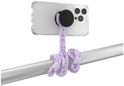 Universal Hot Pink Flexible Phone Mount & Stand – Versatile Tripod for All Devices – Ultimate Content Creation Companion with Bendable Silicone Arms – Perfect for Video Calls, Cooking, Gym Workouts & Adventures – Effortlessly Secure Your Phone or Tablet at Any Angle – Compatible with Pop Sockets Grips & Slides – Compact Design for Easy Transport and Storage