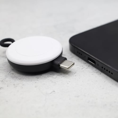 USB-C Magnetic Fast Charger for Apple Watch Ultra – Compact & Portable Charging Solution for Ultra 2, Series 10-3 & SE – Enhanced Durability & Travel-Friendly Design – Efficient Wireless Charging for Active Lifestyles