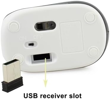 Charming Wireless Mini Mouse – Adorable Portable USB Optical Mouse for Laptops and Kids – Compact 1000 DPI Cordless Design in Fun Purple – Ideal Travel Companion and Perfect Gift for Young Tech Enthusiasts