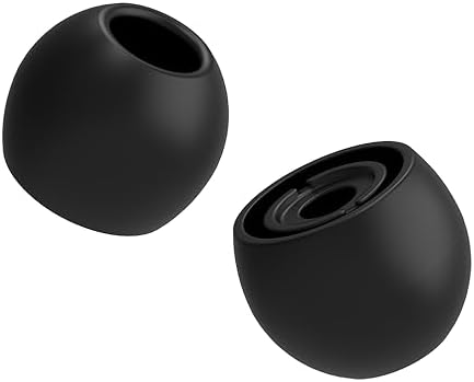 Hi-Fi Go Divinus Velvet Silicone Ear Tips – Unmatched Comfort & Superior Sound Isolation for 3-5 mm Nozzle Sizes – Premium Replaceable IEM Earbuds with 5 Size Variants (Small – 3 Pairs) for Enhanced Audio Experience