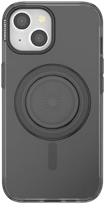 Transparent Mag Safe-Compatible Phone Grip Case for i Phone 15 Pro Max – Superior Drop Protection and Effortless Wireless Charging – Elevate Your Style with Enhanced Handling and Sleek Design