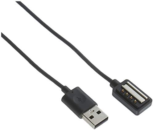 Suunto Magnetic USB Charging Cable for Spartan Sport & Ultra Watches – 115 cm Length, Sleek Black Design, Enhanced Magnet Connection for Efficient Charging and Data Transfer – Premium Smartwatch Accessory for Uninterrupted Performance and Style