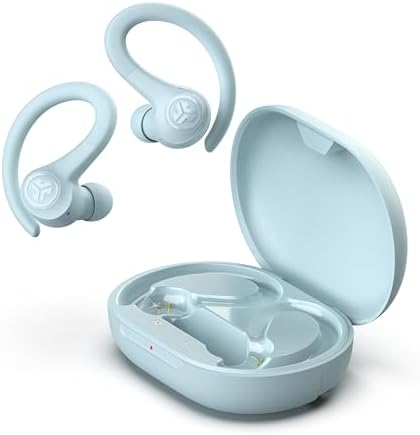 JLab Go Sport+ Wireless Workout Earbuds – Unrivaled 35+ Hour Bluetooth Battery Life, C3 Clear Calling Technology for Distinct Conversations, and Secure Earhook Design for Unyielding Stability During Workouts – Elevate Your Sound Experience with 3 Adjustable EQ Settings and Broad Device Compatibility in Sleek Graphite Finish