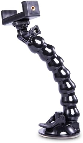 Ultimate 360-Degree Rotating Flexible Suction Cup Car Phone Holder for 4.0-7.0 Inch Devices and Action Cameras – Enhanced Stability and Versatile Positioning for Safe Navigation and Capturing Moments on the Go