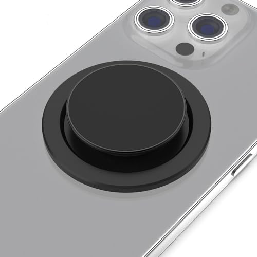 Elevate Your Smartphone Experience with the Galaxy Moon Magnetic Phone Grip – Adjustable Mag Safe Holder for Superior Stability and Style – Wireless Charging Ready Accessory for Active Lifestyles and Effortless Usability