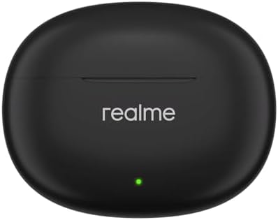 realme T110 AI ENC Noise Cancelling Wireless Earbuds – Ultra-Lightweight In-Ear Headphones with 10 mm Dynamic Bass for Heavy Sound, 38-Hour Playtime & Rapid Wireless Charging, Bluetooth 5.4 for Effortless Connectivity, IPX5 Waterproof for Active Lifestyles in Pop White – Ideal for Music Enthusiasts and Daily Commuters