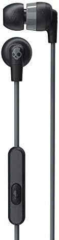 Experience Unmatched Audio Clarity with Skullcandy Ink’d+ Wired Earbuds – Noise-Isolating, Custom Fit Earphones with Built-In Microphone for Hands-Free Calls – Perfect for Travel and Daily Use – Universal 3.5 mm Compatibility – Lightweight Design for On-the-Go Comfort – Elevate Your Listening Experience in Sleek Black