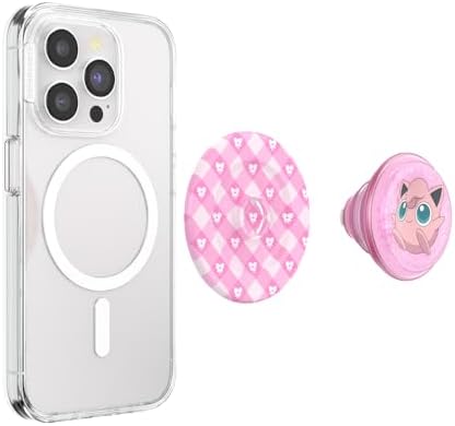 Mag Safe-Compatible Pop Socket Phone Grip Featuring Sleepy Bulbasaur – Secure Hands-Free Kickstand with Wireless Charging Support – Ideal Pokémon Accessory for Enhanced Device Handling and Viewing Experience
