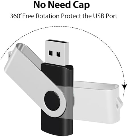 Vibrant 10-Pack 512 MB Swivel USB Flash Drives – Portable Memory Sticks for Effortless Data Storage, Durable Design with Mixed Colors for Easy Identification – Perfect for Students and Professionals on the Go!