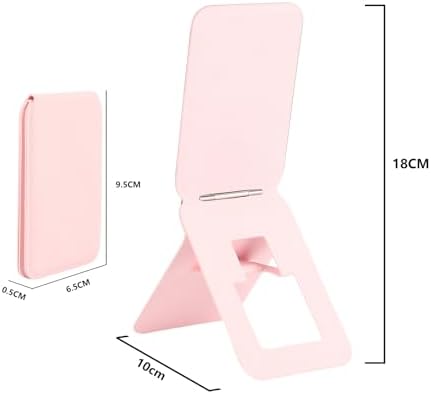 for Magsafe Phone Stand for iPhone 16-12, Black, Magnetic Foldable Tripod with Angle Adjustment – Enhanced Compatibility and Speed