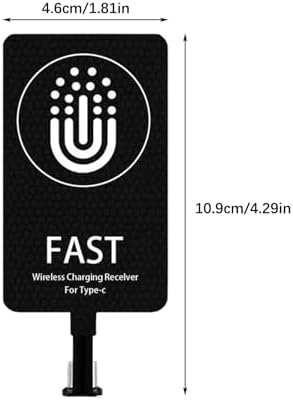 Revolutionize Your Charging Experience with the 10 W Type C Wireless Charging Receiver Adapter for Android – Fast, Efficient, and Compatible with All Models – Enjoy Clutter-Free Power Solutions Now!