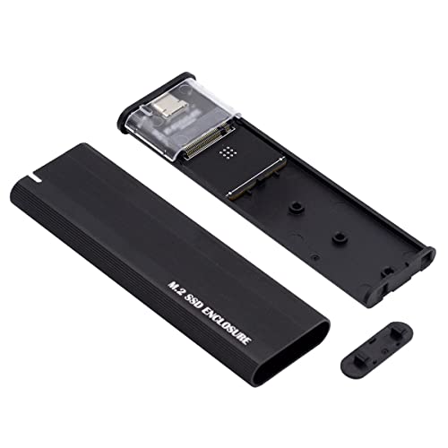 Supercharge Your Storage with Cablecc USB4 20 Gbps Type-C M.2 NVME/SATA SSD Enclosure – Effortless Data Transfer and Maximum Compatibility for 2280/2242/2260 mm Drives – RTL9220 Chipset for Enhanced Performance and Portability