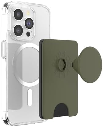 Cobalt Pop Sockets Phone Wallet: Premium Card Holder with Expanding Grip and Mag Safe Compatibility for Effortless Wireless Charging – The Perfect Accessory for On-the-Go Mobile Users Seeking Style and Functionality