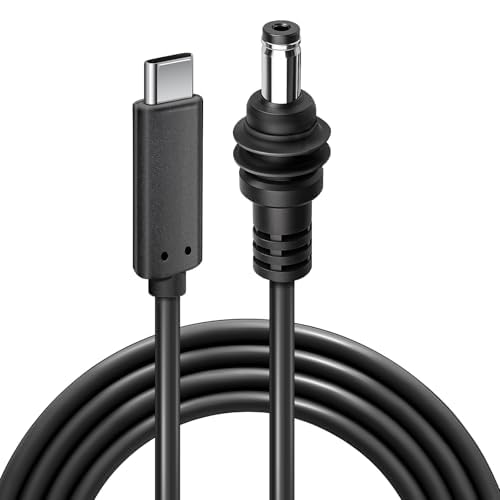 Starlink Mini USB C to DC Power Cable – 3 M (9.8 FT) Waterproof 16 AWG Copper Wire for Reliable Connectivity with 20 V PD Chargers and 100 W+ Power Banks – Optimized for Outdoor Use and Seamless Internet Performance