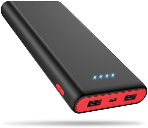 High-Capacity 25,800 m Ah Portable Charger Power Bank – Fast USB C Charging with Intelligent Smart IC, 3 USB Ports for Multi-Device Support – Ideal for i Phone 16/15/14, Galaxy, & Android – Reliable Power On-the-Go