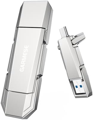 High-Speed 128 GB USB C Flash Drive – Dual USB-A and USB-C Memory Stick with 450 MB/s Transfer Rate for Effortless Data Storage Across Smartphones, Tablets, Computers & Game Consoles – Compact & Durable Design for Ultimate Portability