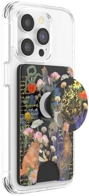 Harry Potter Hermione’s Notebook Pop Sockets Wallet: All-in-One Phone Grip & Card Holder for Secure Storage, Enhanced Wireless Charging Compatibility, and Hands-Free Convenience