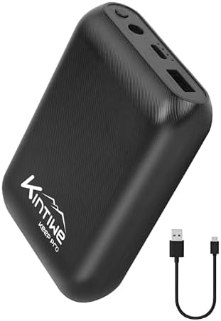 15000 m Ah Portable Power Bank – Ultra-Compact Charger for 12 V Heating Pads & More – Rechargeable Battery Pack with Dual Output for Quick Charging & Enhanced Device Compatibility – Ideal for Travel, Outdoor Adventures, and Everyday Use