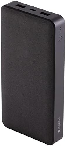 Mophie Powerstation Mini 5,000 m Ah Portable Power Bank – Ultra-Fast 20 W USB-C PD Charger for Rapid Device Recharging, Compact Pocket-Sized Design with LED Battery Indicator, Includes USB-C Cable for Instant Connectivity, Essential Travel Accessory for On-the-Go Smartphone Power