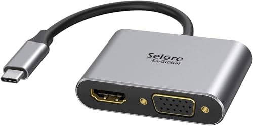 Boost Your Productivity with the Selore 10 Gbps USB C Hub – High-Speed Multiport Adapter Featuring 4 K HDMI, Gigabit Ethernet & Triple USB-C Ports for Unmatched Device Connectivity – Ideal for Mac Book Pro, Air, i Pad, HP, Dell & More – Experience Lightning-Fast Performance & 100 W Power Delivery for Rapid Charging