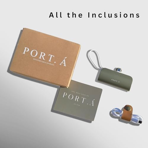 Dune Tan Compact 5000 m Ah Power Bank – Ultra-Fast Charging Solution with Dual Type-C & i Phone Compatibility, Integrated Kickstand for Hands-Free Use, Sleek On-the-Go Essential for Android & i Phone Devices, USA-Engineered for Maximum Performance and Portability