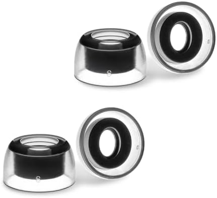 Upgrade Your Bose Audio with AZLA Sedna Earfit Crystal Replacement Tips – Enhanced Comfort & Noise Isolation for Quiet Comfort Ultra and QC II Earbuds – Premium Silicone for Unmatched Sound Clarity and Fit