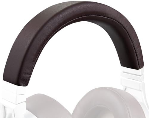 Revolutionize Your Gaming Comfort with SOULWIT Protein Leather Headband Cover for Corsair Virtuoso RGB Wireless XT SE – Stylish White & Grey Design for Enhanced Cushioning and Durability – Easy Installation Replacement Pad for Ultimate Headset Performance and Aesthetic Upgrade