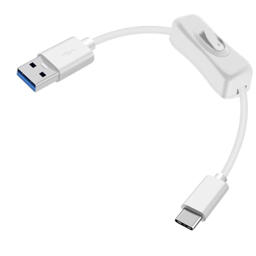 Premium USB C to USB Cable with On/Off Switch – High-Speed 5 Gbps Data Transfer & Power Supply for Laptops, PCs, Phones, and Cars (1.5 m / 4.9 FT) – Versatile Connectivity Solution for Enhanced Efficiency and Convenience