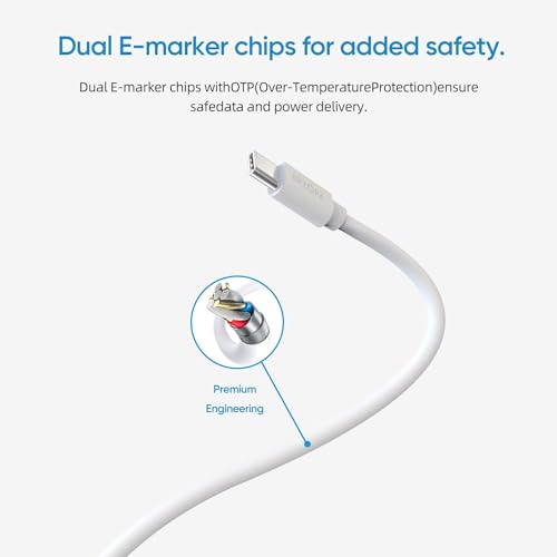 ARZOPA 6 ft USB C Cable – High-Speed 60 W Fast Charging & Data Transfer, Universal Compatibility for All Devices, Durable & Flexible Design for Effortless Use at Home, Office, or Travel, Lightweight & Portable Essential Accessory