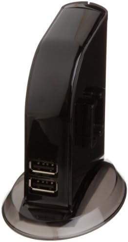 Maximize Your Connectivity with the Amazon Basics 7 Port USB 2.0 Hub Tower – Efficient Power Adapter Included for Seamless Device Management and Fast Data Transfer