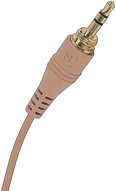 Professional IFB Earpiece 3.5 mm Broadcast Communication Headset – Superior Sound Clarity & Comfort for i Phone and Android Devices – Ergonomic Skin Color Design for Discreet Use in Broadcasting and Event Coordination – Durable, Reliable Audio Transmission for Long-Term Performance