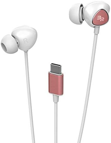 Thore Type C Wired Earbuds – Premium In-Ear Headphones with Built-In Mic & Volume Control for Samsung Galaxy S Series and Google Pixel – Superior Sound Quality, Ergonomic Comfort, and Fast USB-C Connectivity for Audiophiles and Gamers