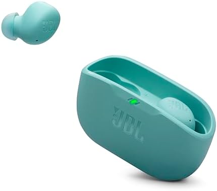 JBL Vibe Buds 2: Cutting-Edge True Wireless Earbuds with Advanced Active Noise Cancellation, Rich Deep Bass, Versatile Smart Ambient Mode, Extended 40-Hour Playback, and IP54 Water & Dust Resistance – Perfect for Music Enthusiasts and Active Lifestyles in Stunning Blue Finish