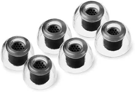Upgrade Your Audio Experience with AZLA Sedna Earfit XELASTEC 2 Earbud Tips – Premium Replacement Tips for Superior Noise Isolation, Comfort, and Compatibility with Sony, Samsung, Beats, JLab, Skullcandy, and Sennheiser Wireless Headphones – Tailored Fit for Audiophiles and Casual Listeners Alike