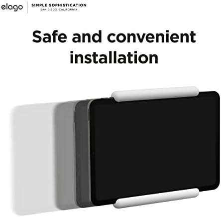 Elevate Your Smart Home with the Elago Wall Mount for i Pads – Stylish and Functional Tablet Stand with Scratch-Free Protection, Effortless Installation, and Integrated Cable Management – Compatible with Mini, Air, and Pro Models for Seamless Home Kit Integration and Enhanced Aesthetics
