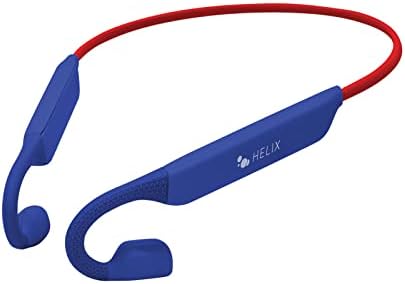 Helix Air Jammers Kids Bluetooth Headphones – Lightweight Open Ear Design for Safe Sound Enjoyment with Volume Limiting Technology, Perfect for Active Young Listeners