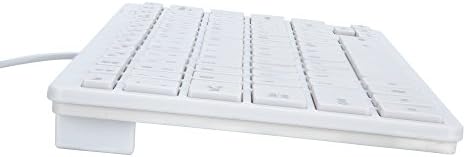Compact I Focus Mini 78 Keys Wired Keyboard with Protective Cover – Versatile USB Keypad for Laptops & Desktops, Compatible with Windows & Mac, Ergonomic Design for Enhanced Productivity and Comfort