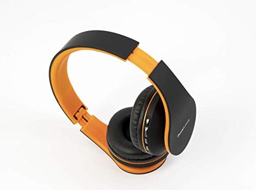 Experience the Ultimate in Comfort and Sound with Power Locus Stylish Purple & White Wireless Over-Ear Headphones – Hi-Fi Stereo Quality, Foldable Design for Travel, 12-Hour Battery Life, and Built-In Microphone for Hands-Free Calls – Perfectly Compatible with i Phone, Samsung, and LG Devices